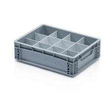 Trennwand für Eurobehälter 40 x 30 x 12 cm – lang