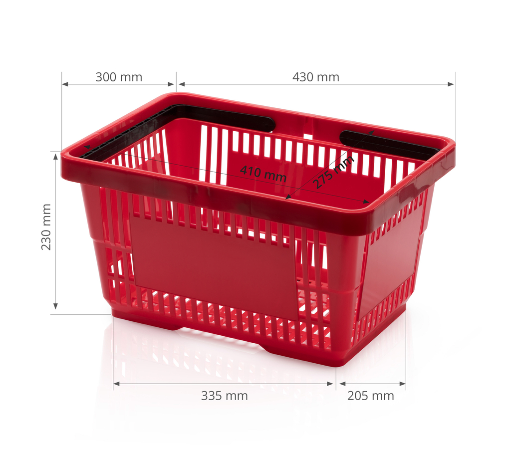 Einkaufskörbe - Einkaufskörbe Aus Kunststoff Und  Produktbild-Vorschau 6