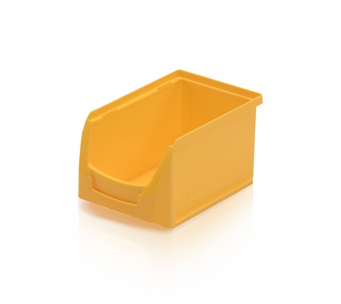 Materialflusskasten B gelb – 23x15x12,5 cm