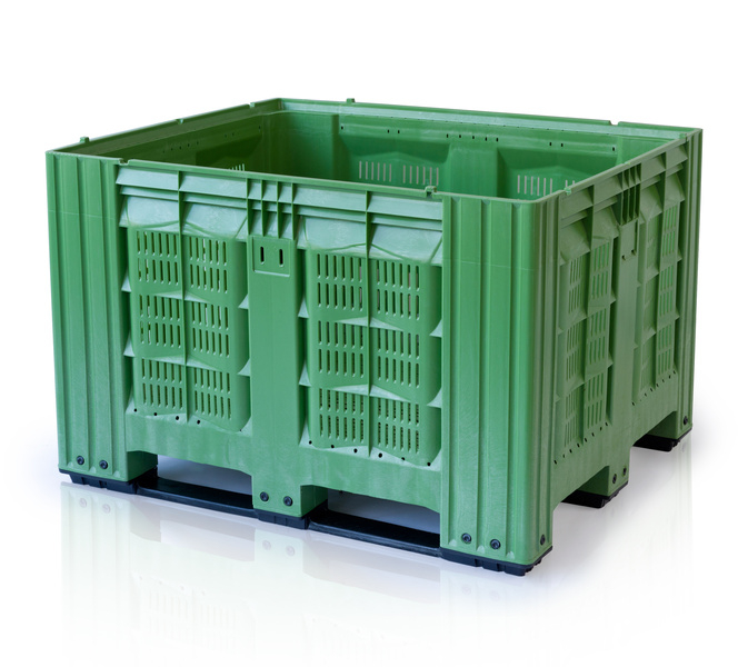 Bigbox 120 x 100 x 78 perforiert 3 Kufen
