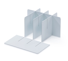Trennwand für Eurobehälter 40x30x22 cm – kurz