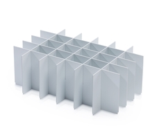 Trennwand für Eurobehälter 60x40x22 cm – kurz