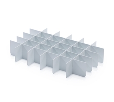 Trennwand für Eurobehälter 60x40x12 cm – kurz