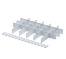 Trennwand für Eurobehälter 60x40x7,5 cm – kurz