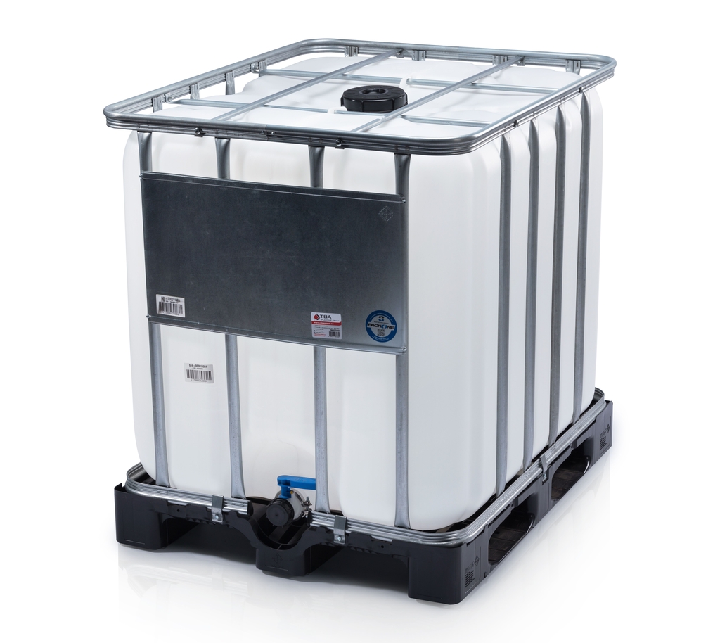 IBC Container 1000 l Kunststoffpalette neu