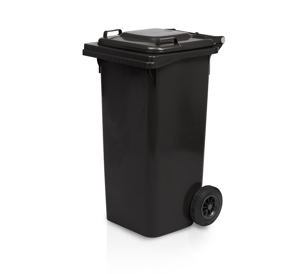 Mülltonne 120 l schwarz