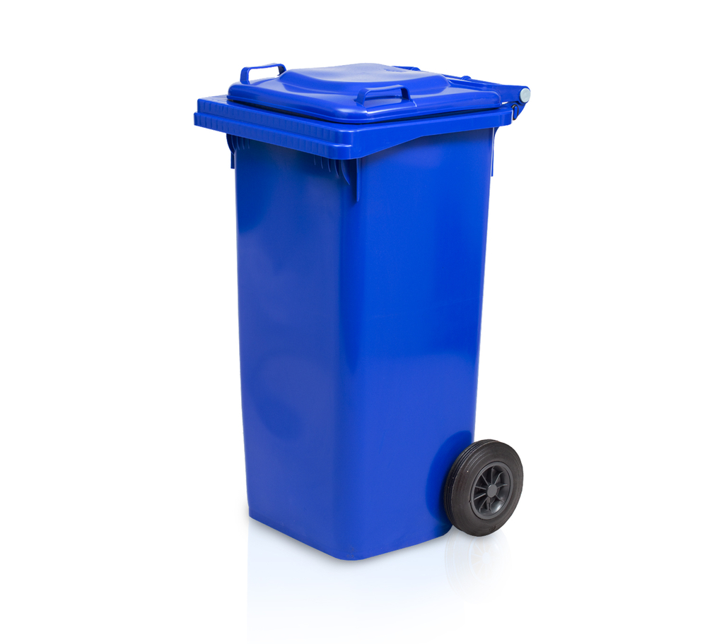 Mülltonne 120 l blau