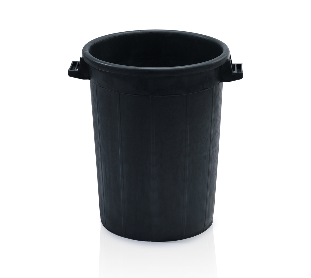 Behälter 100 l schwarz, reg.