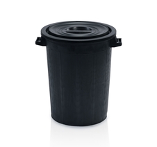 Behälter 100 l schwarz, reg.